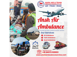 Ansh Air Ambulance Services in Patna  Go With the Urgent Medical Flight