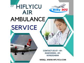Air Ambulance Service in Darbhanga by Hiflyicu- Discomfort Air Ambulance Service