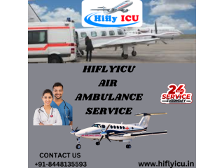 ADBVANCE LIFE SUPPORT AIR AMBULANCE SERVICE IN INDORE BY HIFLYICU