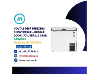 Voltas Deep Freezers Convertible  Double Door 177 Liters, 2 Star Barasat