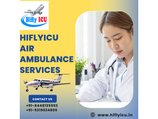 MEDICAL ASSISTANCE AIR AMBULANCE SERVICE IN KOLKATA BY HIFLYICU