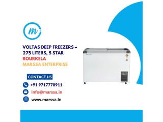 Voltas Deep Freezers  275 Liters, 5 Star Rourkela