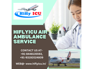 Air Ambulance Service in Bhagalpur by Hiflyicu- Ready 24×7 to Shift the patient